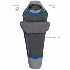 Alps Mountaineering Aura System +30º | +15º 14 Alps Mountaineering Aura System +30º | +15º -Alps Mountaineering Store auraremoveablequilt