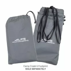 Alps Mountaineering Camp Creek 6-Person Apricot/Charcoal 19 Alps Mountaineering Camp Creek 6-Person Apricot/Charcoal -Alps Mountaineering Store camp creek 6 footprint 1