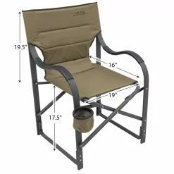Alps Mountaineering Camp Chair -Alps Mountaineering Store camp chair 2020khaki dimensions 1