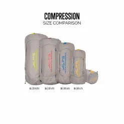 Alps Mountaineering Compression Stuff Sack -Alps Mountaineering Store compression sack size compare