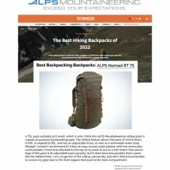 Alps Mountaineering Nomad RT 75 13 Alps Mountaineering Nomad RT 75 -Alps Mountaineering Store nomad rt 75 outdoor life