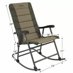 Alps Mountaineering Rocking Chair -Alps Mountaineering Store rocking chair brown 2021 dimensions